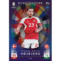 Topps Match Attax UEFA EURO 2024 Euro Master Limited Edition Pierre Emile Højbjerg (Denmark)